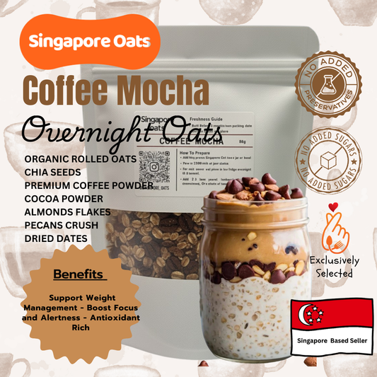 Overnight Oats - Coffee Mocha - 80g