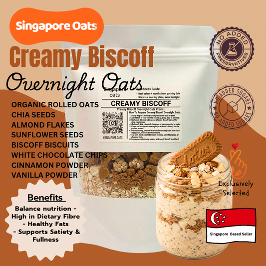 Overnight Oats - Creamy Biscoff - 80g