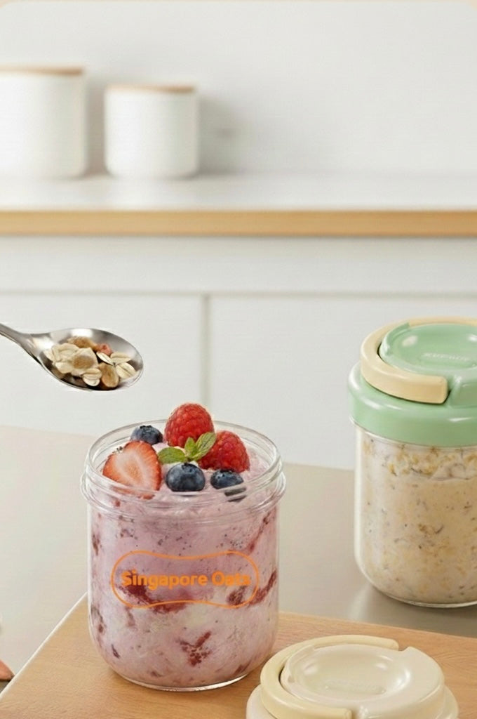 [SINGAPORE OATS] Oats Jar - 400ml