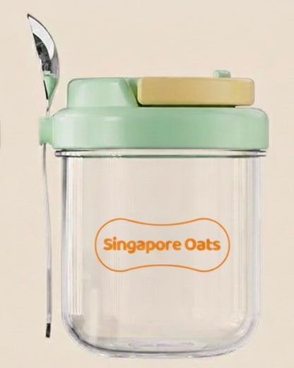 [SINGAPORE OATS] Oats Jar - 400ml