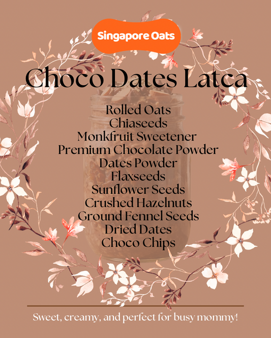 Lactation Overnight Oats -  Choco Dates Lacta - 90g