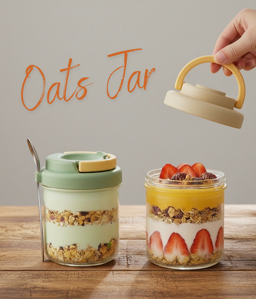 [SINGAPORE OATS] Oats Jar - 400ml