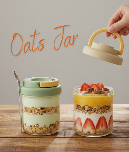 [SINGAPORE OATS] Oats Jar - 400ml