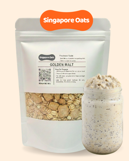 Overnight Oats - Golden Malt (Horlicks Flavour) - 80g