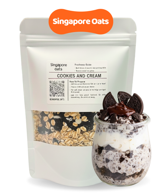 Overnight Oats - Cookies & Cream - 80g