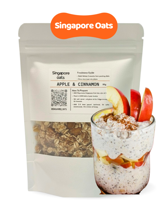Overnight Oats - Apple & Cinnamon- 80g