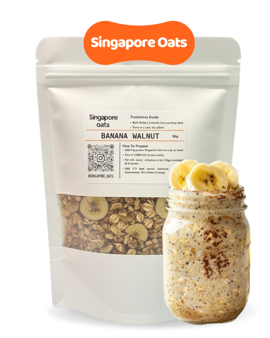 Overnight Oats - Banana Walnut - 80g