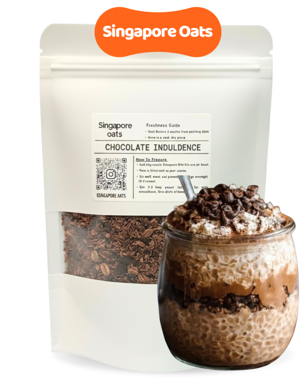 Overnight Oats - Chocolate Indulgence - 80g