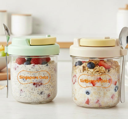 [SINGAPORE OATS] Oats Jar - 400ml