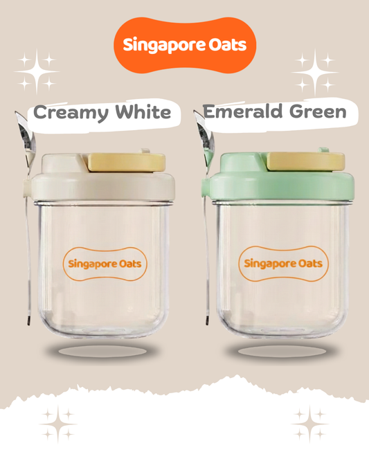 [SINGAPORE OATS] Oats Jar - 400ml