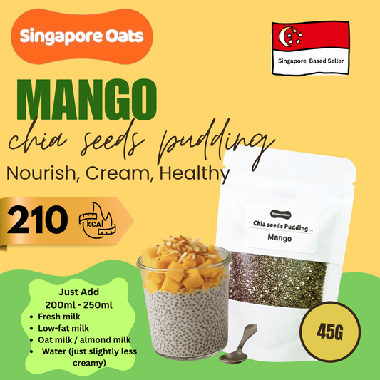 Chia Seeds Pudding -  Mango - 45g