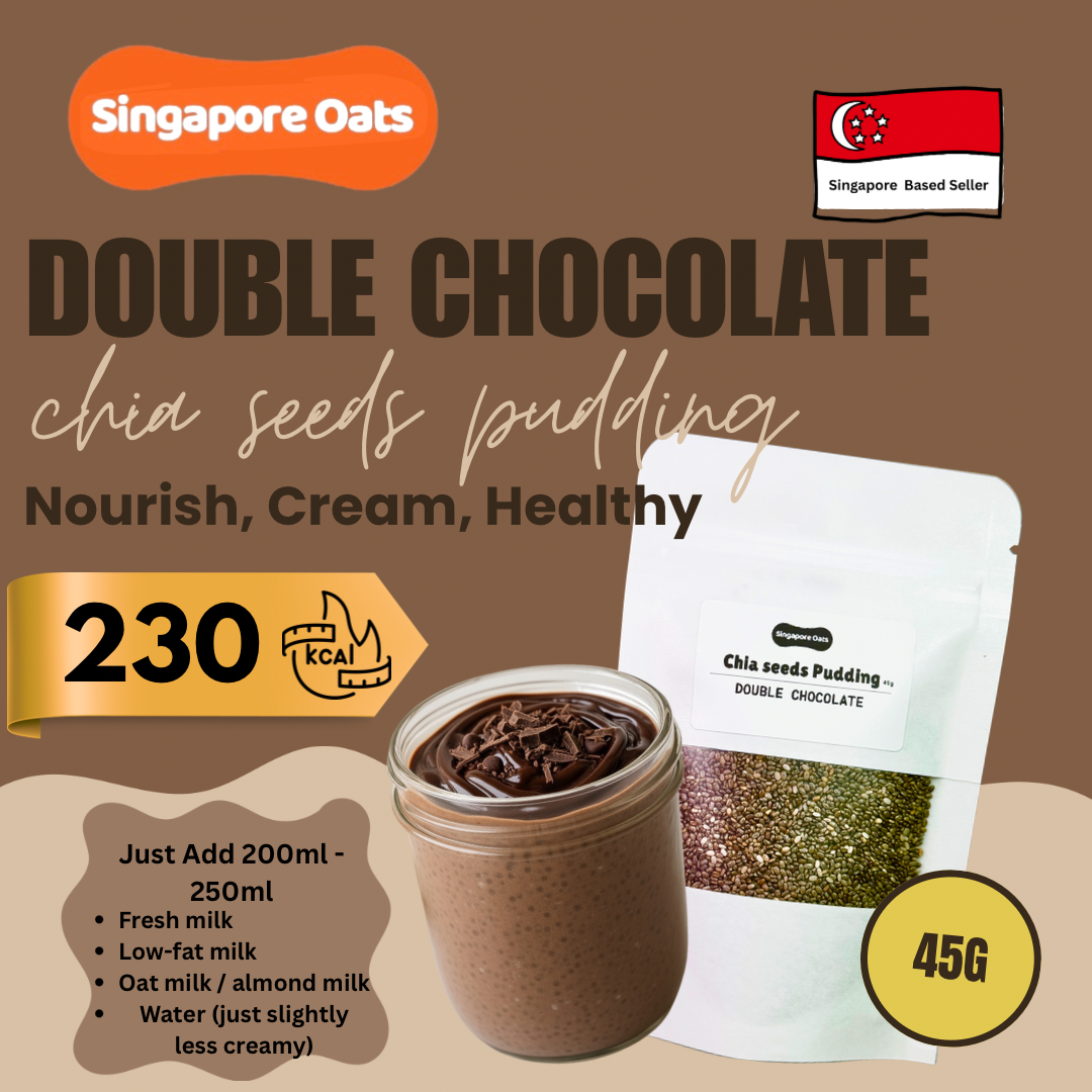 Chia Seeds Pudding - Double Chocolate - 45g