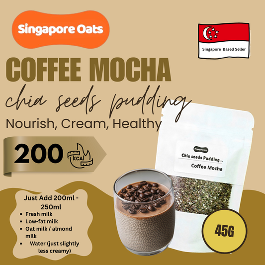 Chia Seeds Pudding - Coffee Mocha - 45g