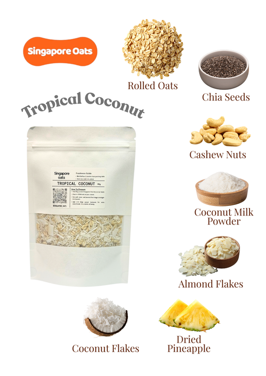 Overnight Oats - Tropical Coconut - 80g