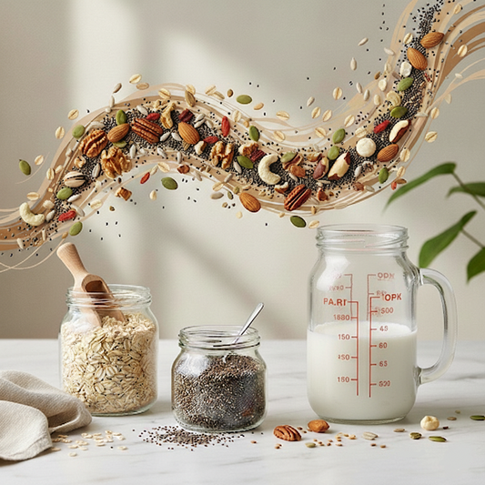 Bundle Mix Overnight Oats and ChiaSeeds Pudding Pack [Choose any 4 & 2]