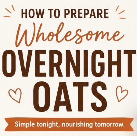 How to prepare overnight oats