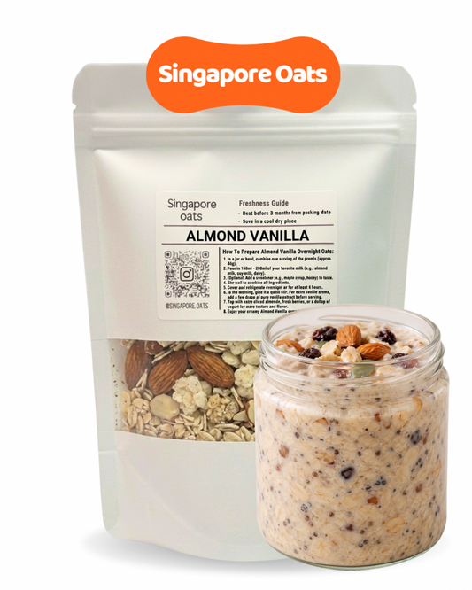 Overnight Oats -  Almond Vanilla - 80g