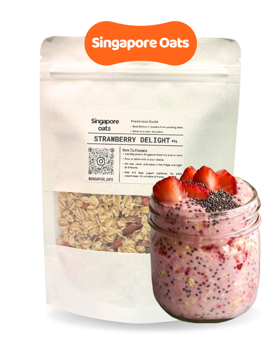 Overnight Oats - Strawberry Delight - 80g